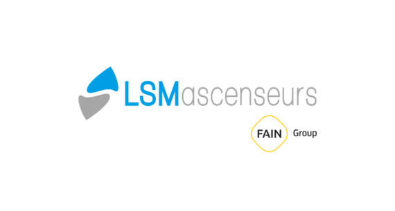 Logo de Lsm ascenseurs part of the group FAIN.