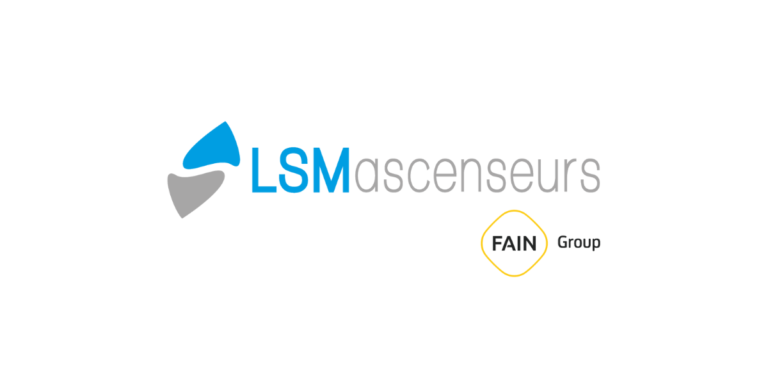 Logo de Lsm ascenseurs part of the group FAIN.